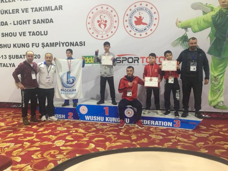 Türkiye Wushu Kungfu Sanda Taolu’da Büyük Başarı