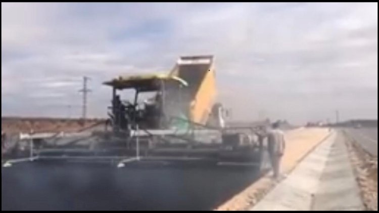 Gaziantep-Nizip yolu asfalt çalışmalarına başlandı