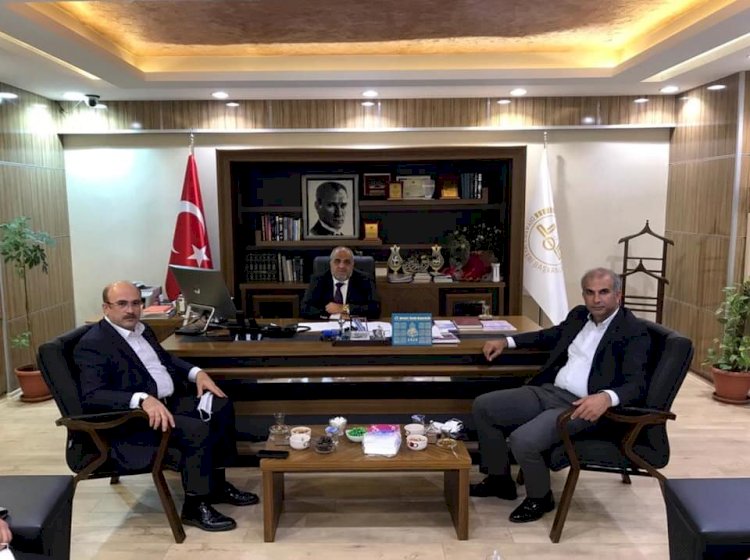 Belediye Başkanı Sarı’dan İlçe Müftüsü ’ne ziyaret