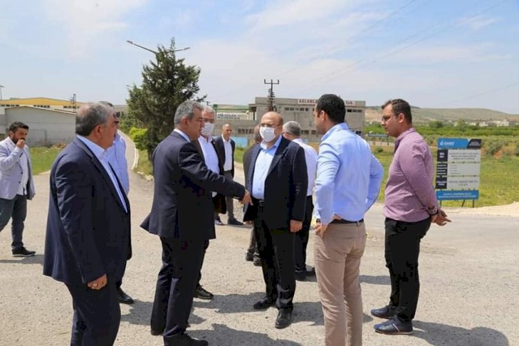 Karayolları ekibinden Belediye Başkanı Sarı’ya ziyaret
