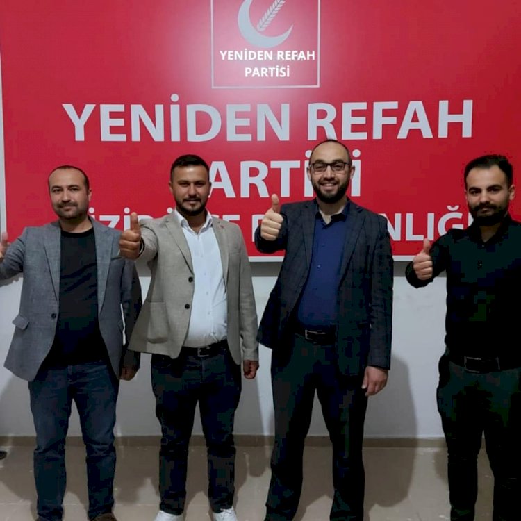 YENİDEN REFAH PARTİSİ NİZİP GENÇLİK KOLLARINDA NÖBET DEGİŞİMİ