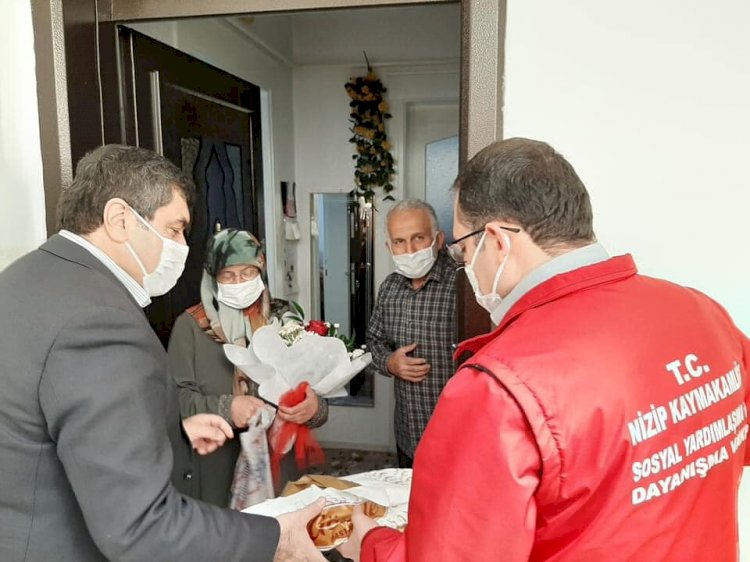 Kaymakamdan şehit annelerine ziyaret