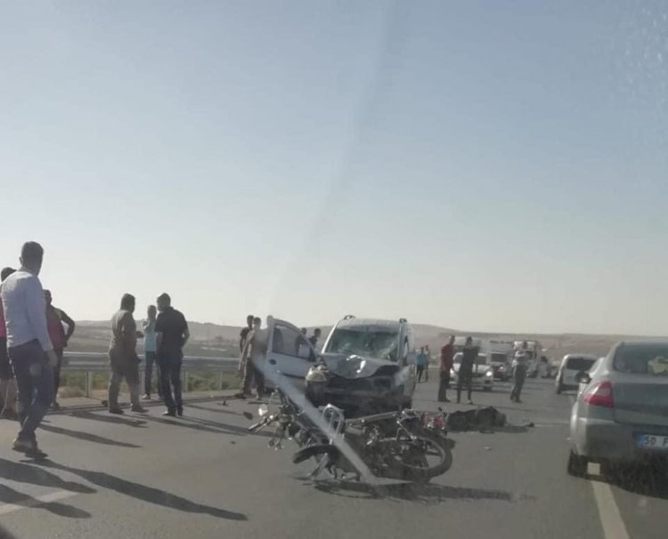 Nizip’te Trafik Kazası 1 Yaralı