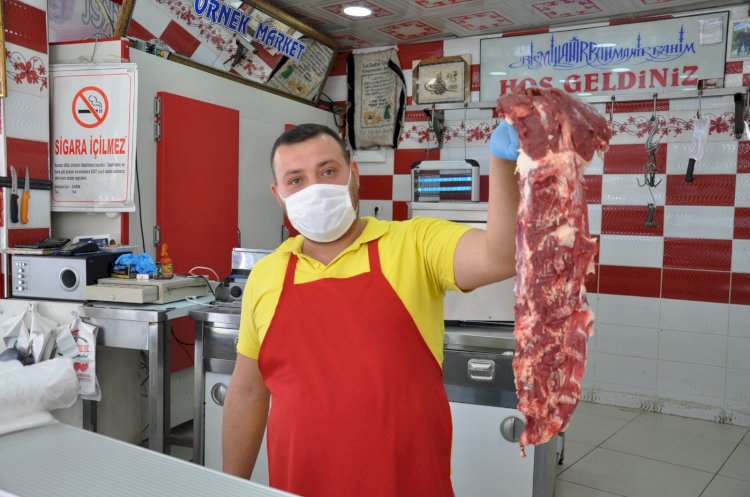 Örnek et market yenilendi