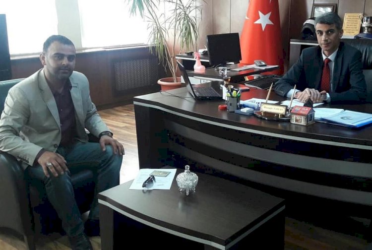 Muhtar Abekir Turan'dan Nizip Emniyet Müdürlüğüne Ziyaret
