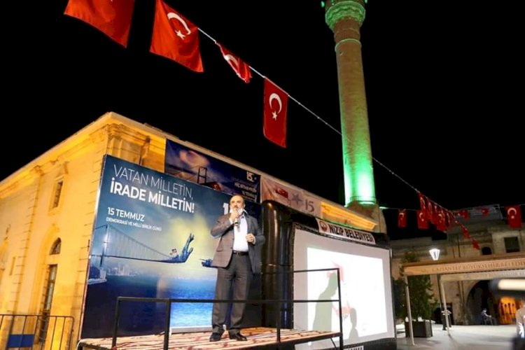 Nizip’te ‘Sosyal Mesafeli’ 15 Temmuz Demokrasi ve Milli Birlik Günü Töreni
