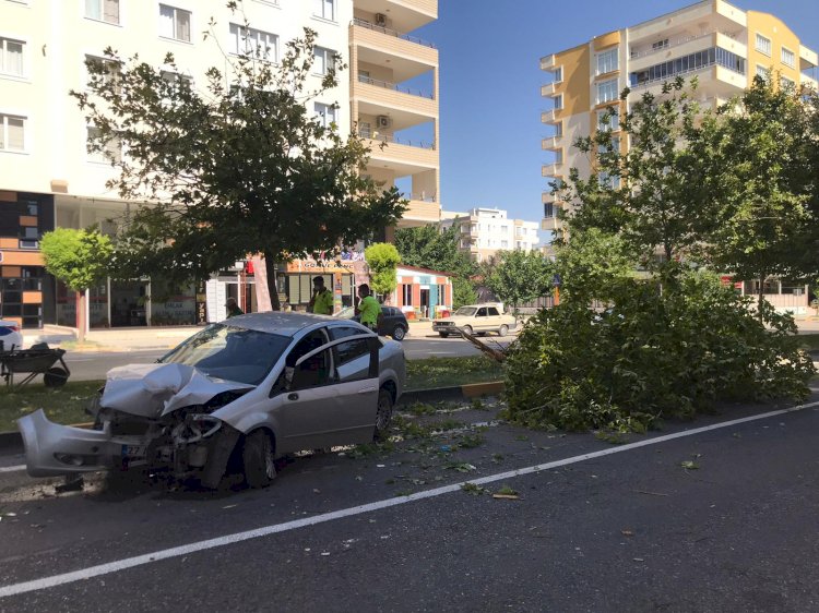 Nizip’te Trafik Kazası ;  1 Yaralı 