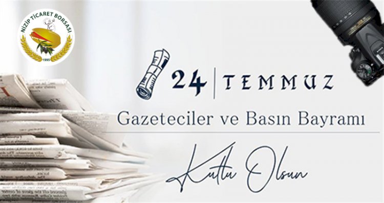 BAŞKAN İBRAHİM SARI’DAN 24 TEMMUZ BASIN BAYRAMI MESAJI