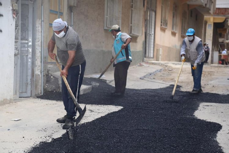 Bakım onarım ve asfalt çalışmaları devam ediyor