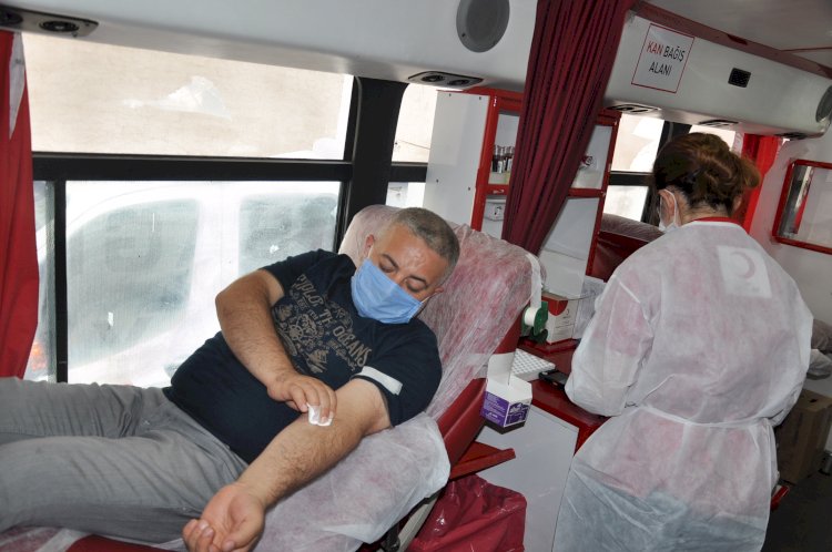 Nizip'te kan bağışı kampanyası