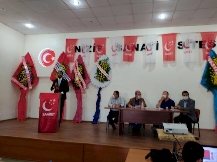 Saadet Partisi Nizip Teşkilatı 7. Olağan Kongresi Yapıldı