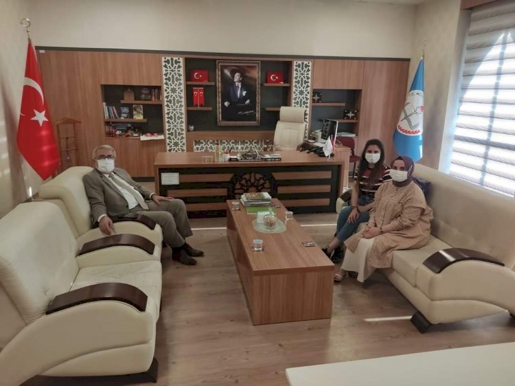 Öğretmenlerden Milli Eğitim Müdürü Gündeş'e Ziyaret