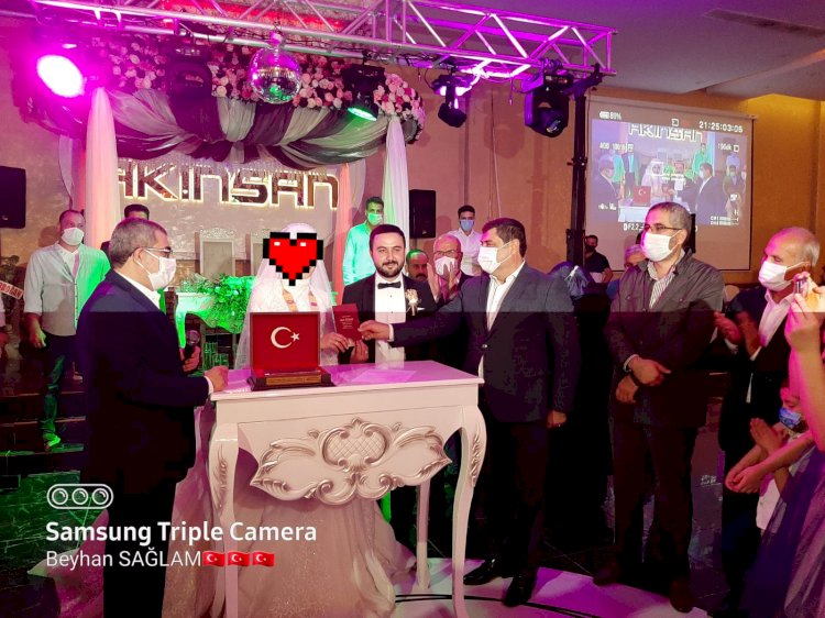Ak Parti Gençlik Kolları Başkanı Dünya evine girdi.