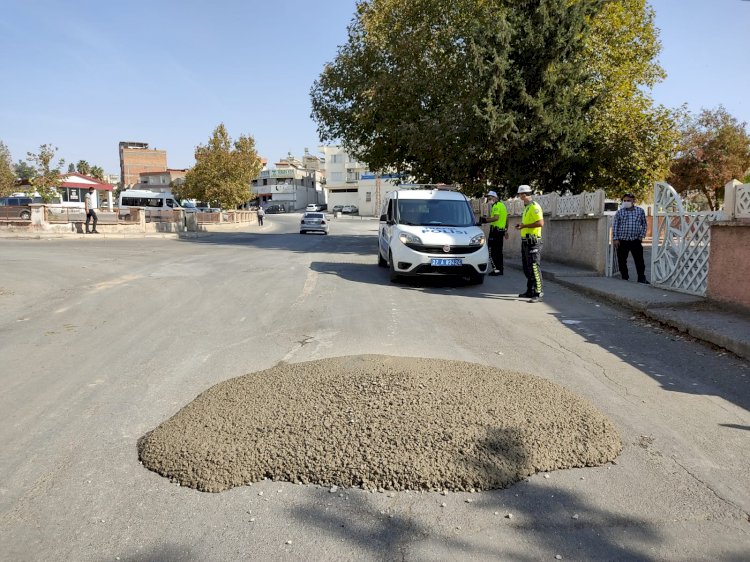 Yola Beton Döken Miksere Ceza