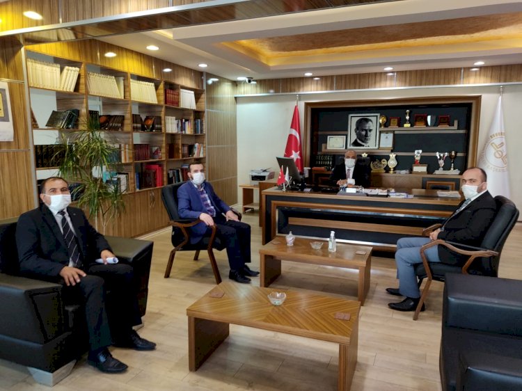 Şehitkamil İlçe Vaizi Öztaş Müftü Çiftçi’yi Ziyaret Etti