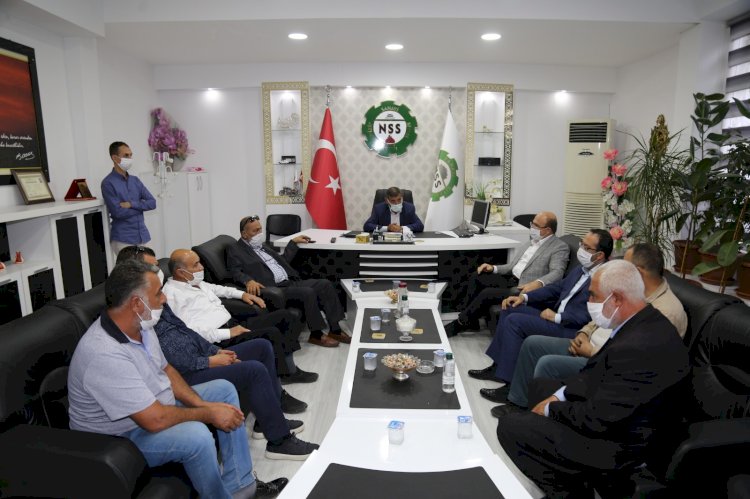 Başkan Sarı'dan Sanayi Sitesine ziyaret