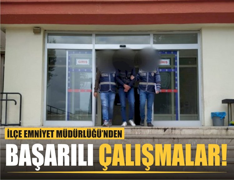 NİZİP EMNİYET MÜDÜRLÜĞÜ'NDEN  BAŞARILI ÇALIŞMALAR