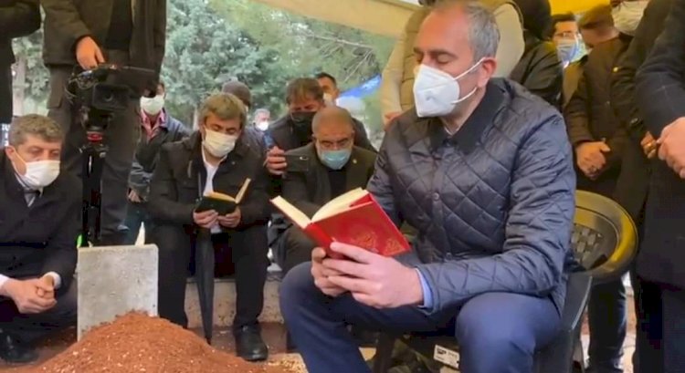 Adalet Bakanı Gül'ün annesi son yolculuğuna uğurlandı