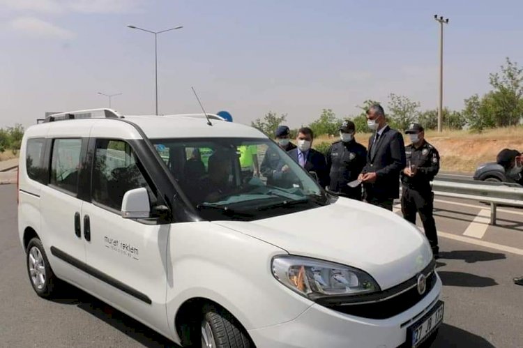 “Karayolu Trafik Haftası” etkinlikleri kapsamında sürücüler denetlendi