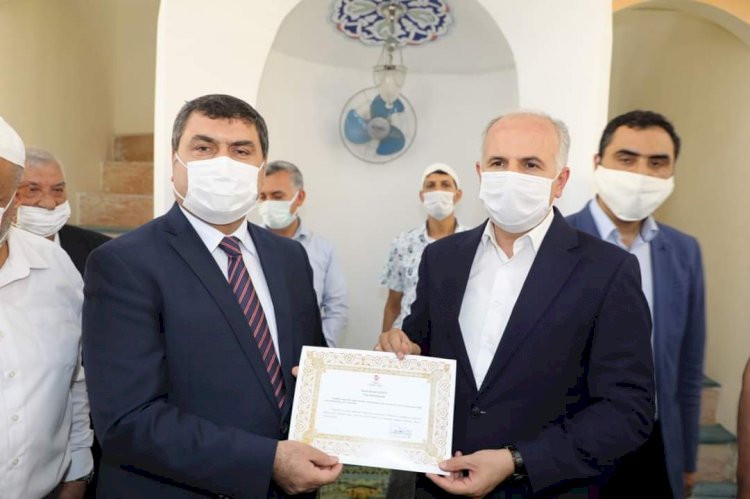 Kaymakam Şahin kurbanını TDV’ye bağışladı