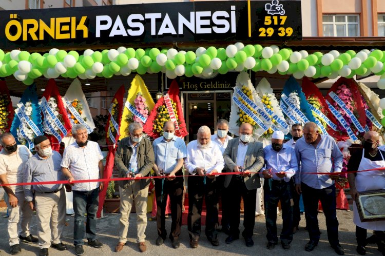 Örnek pastanesi hizmete açıldı