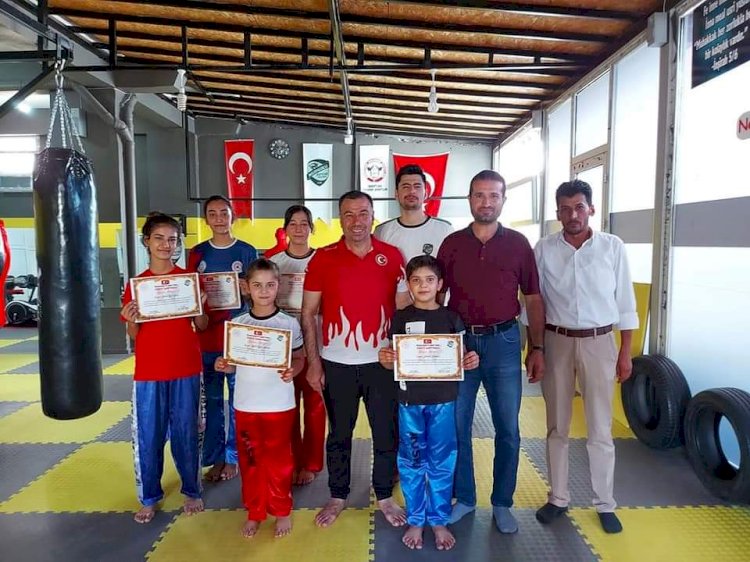 Nizip Gücü Spor Kulübü Şampiyonlara Teşekkür Belgesi 