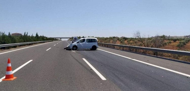 Otoban’da kaza: 1 yaralı