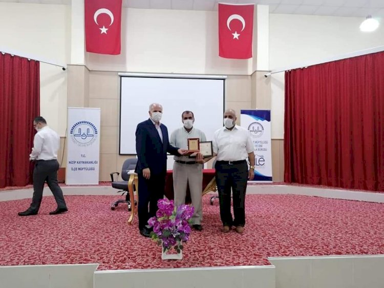 İL MÜFTÜSÜ DR. HÜSEYİN HAZIRLAR İLÇEMİZDE AYLIK MUTAD TOPLANTIYA KATILDI