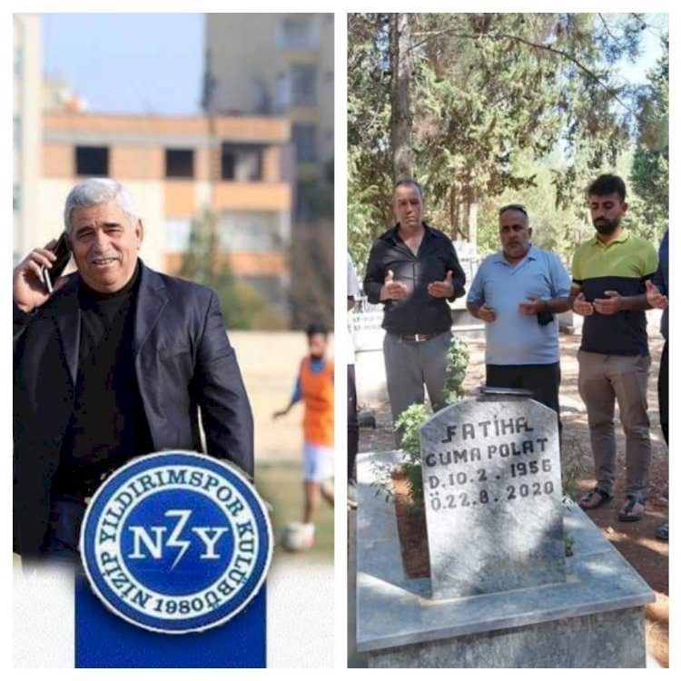 Hayatını Futbola adayan Merhum Cuma Polat, Mezarı Başında Anıldı