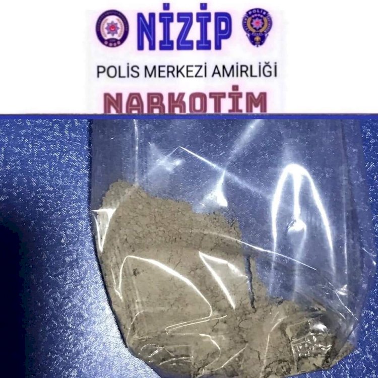 Nizip'te uyuşturucu madde yakalandı