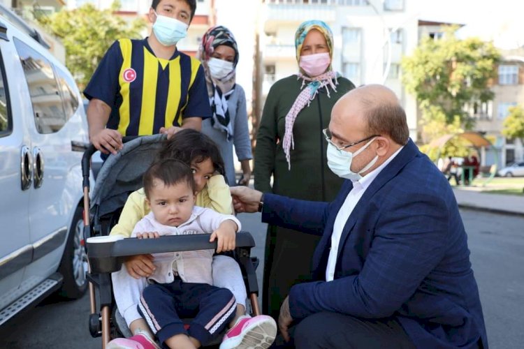 Başkan Sarı’dan esnaf ziyareti