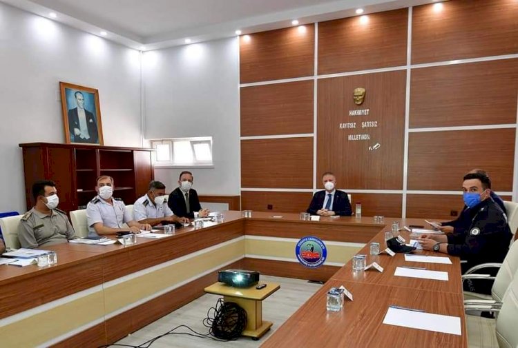 Karkamış ilçesinde Güvenlik ve Asayiş Toplantısı