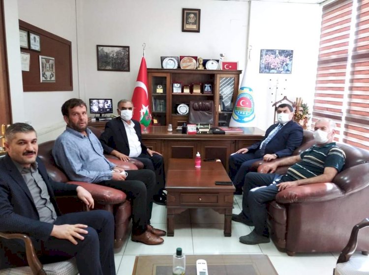 Kaymakam Şahin'den Ziraat Odasına Ziyaret