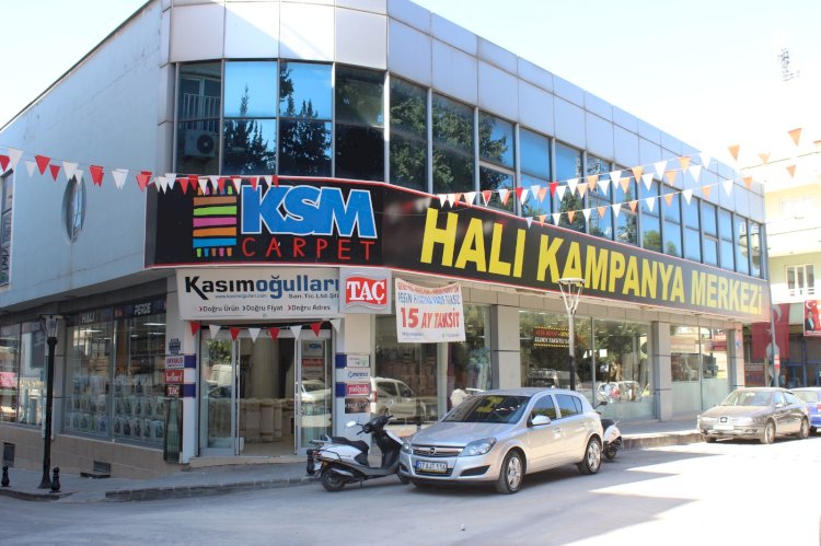 KSM CARPET HALI VE PERDE MAĞAZASINDA KAMPANYA