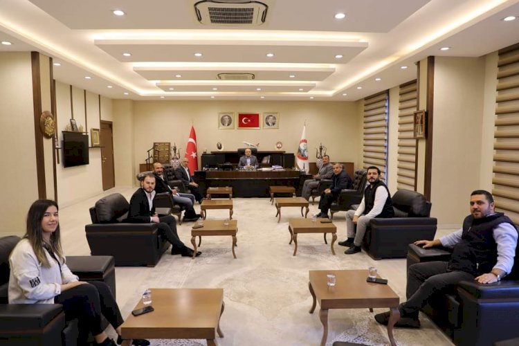 Yıldırım Spor’dan Başkan Sarı’ya ziyaret