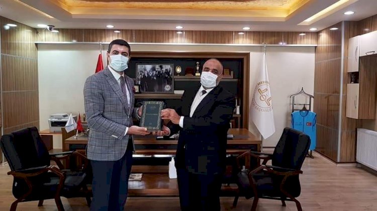 Cumhuriyet Başsavcısı Erkaya, Müftü Çiftçi'yi Ziyaret Etti