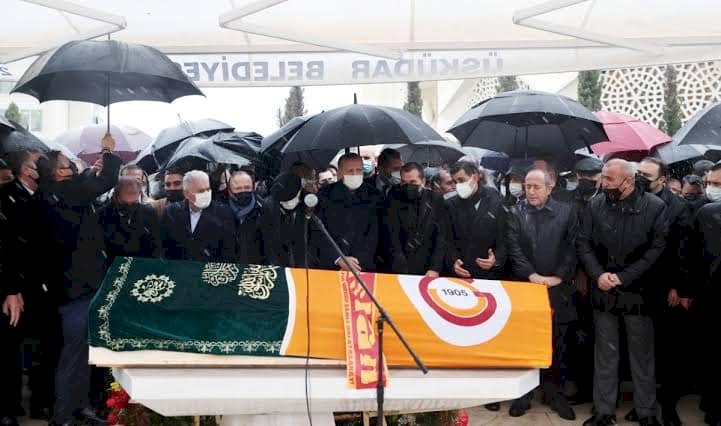 GS'nin acı günü... Mustafa Cengiz dualarla toprağa verildi