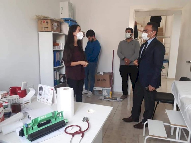 Kaymakam Çağlar'dan, kamu kurumlarına ziyaret