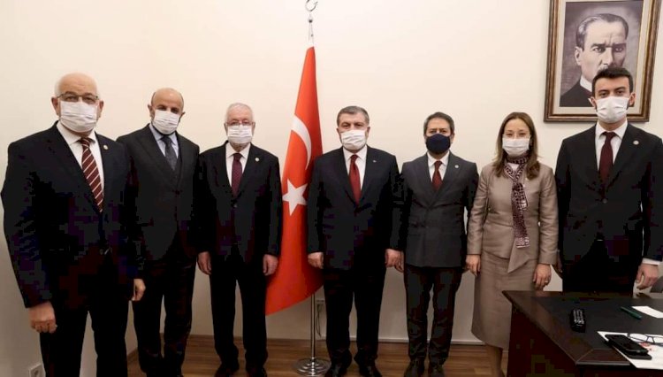 Başkan Sarı’dan Bakan Koca ve Milletvekili Şahin’e teşekkür