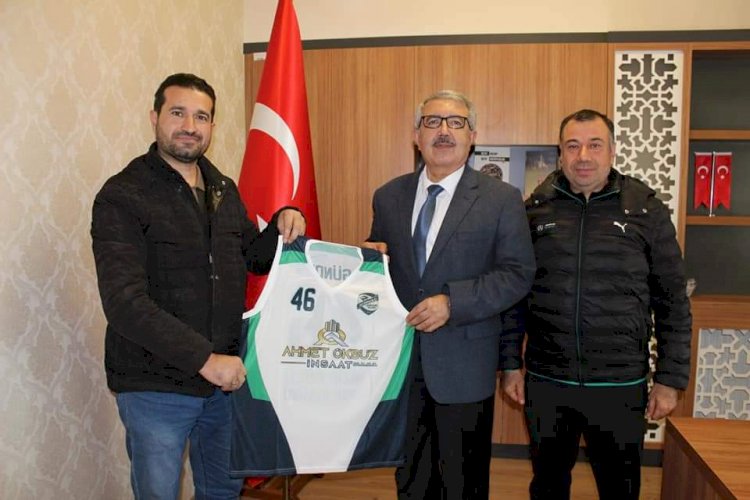 Nizip Gücü Spor Kulübü'nden Milli Eğitim Müdürü Gündeş'e Ziyaret