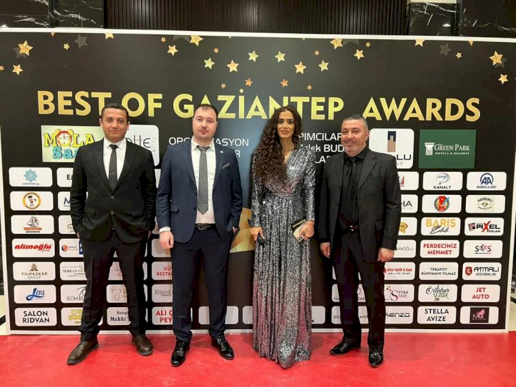 Alpaslan Ticaret Erkunt Traktör ‘Best Of Gaziantep Awards' ödülünü aldı