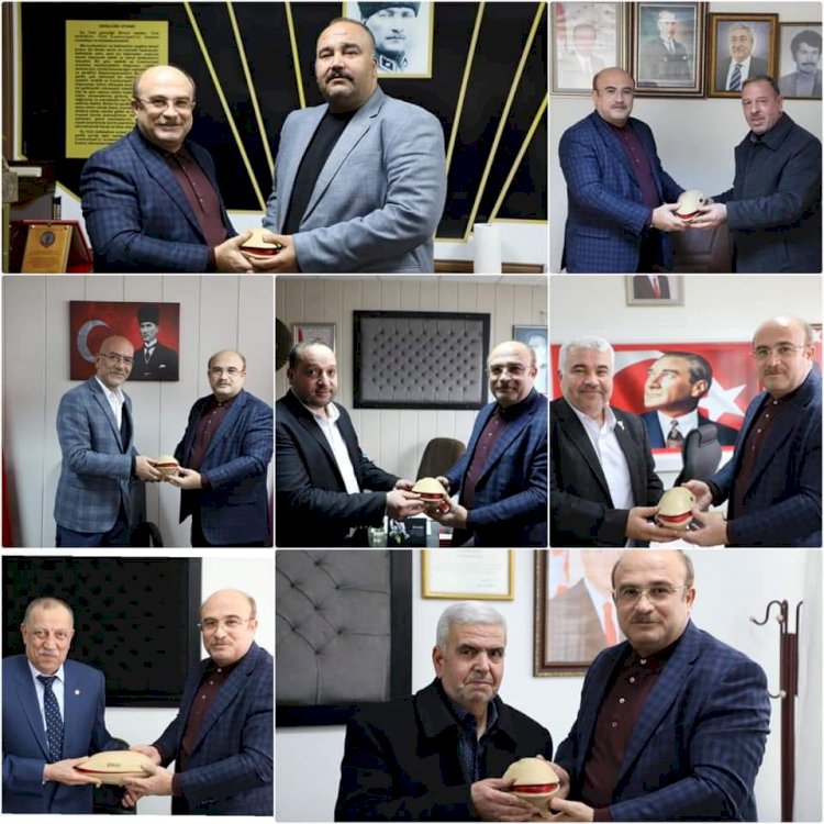 Belediye Başkanı Sarı’dan oda başkanlarına ziyaret 