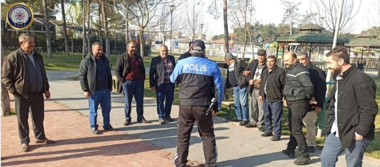 Toplum polisi dolandırıcılık ve hırsızlık konusunda bilgilendirdi