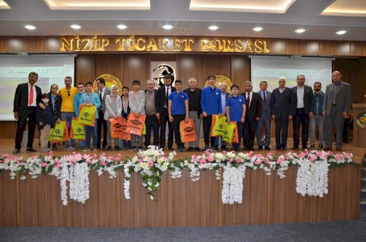 NİZİP TİCARET BORSASI SPONSORLUĞUNDA DÜZENLENEN BİLGİ YARIŞMASI SONA ERDİ