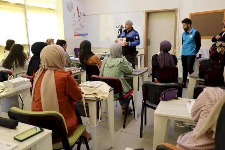 Öğrencilere, KADES, UYUMA ve uygulamaları anlatıldı