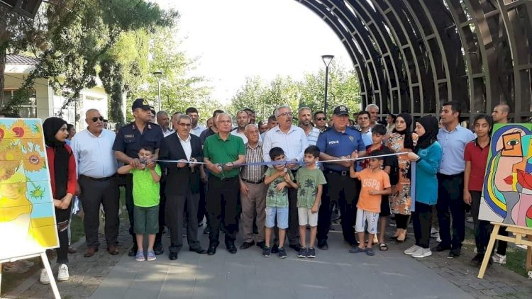 Nizip'te "eTwining ve Resim" açıldı
