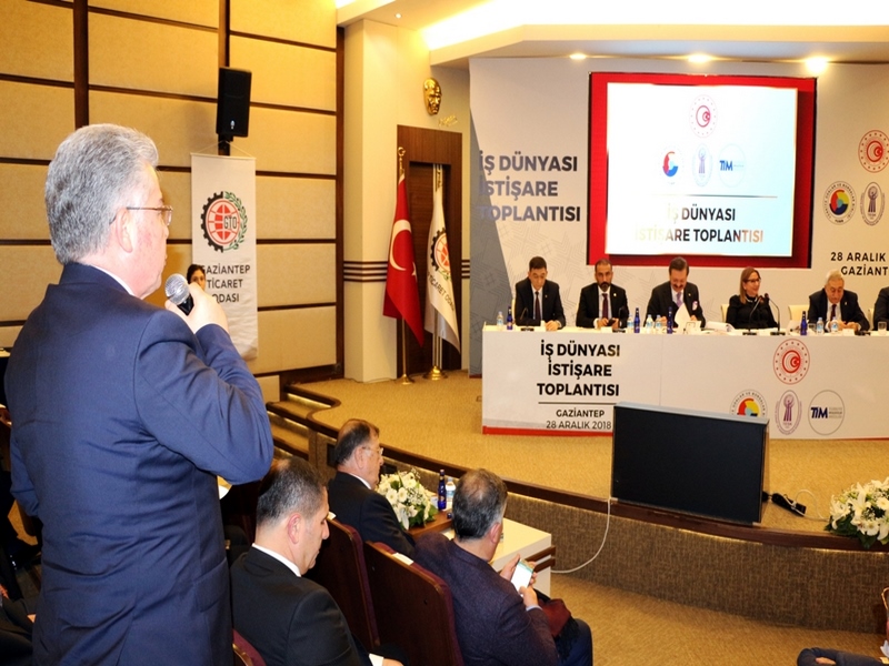 İş Dünyası İstişare Toplantısında Nizipin Sorunları Dile Getirildi