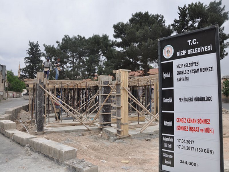NİZİPTE ENGELSİZ YAŞAM MERKEZİ YAPILIYOR