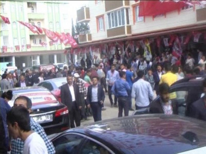 MHP SEÇİM KOORDİNASYON MERKEZİNİ AÇTI