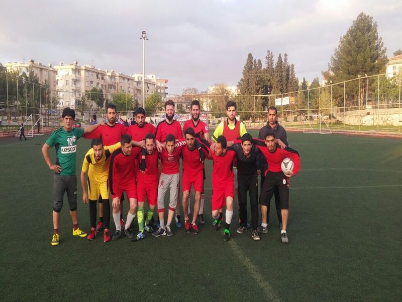 Çadır ve Konteyner Kentte Spor Kursları